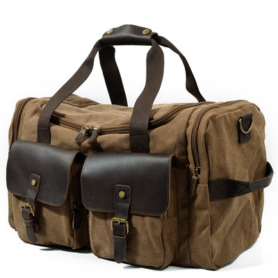 Vintage Weekender Duffle Bag Functional & Lightweight - HUNTING CASE