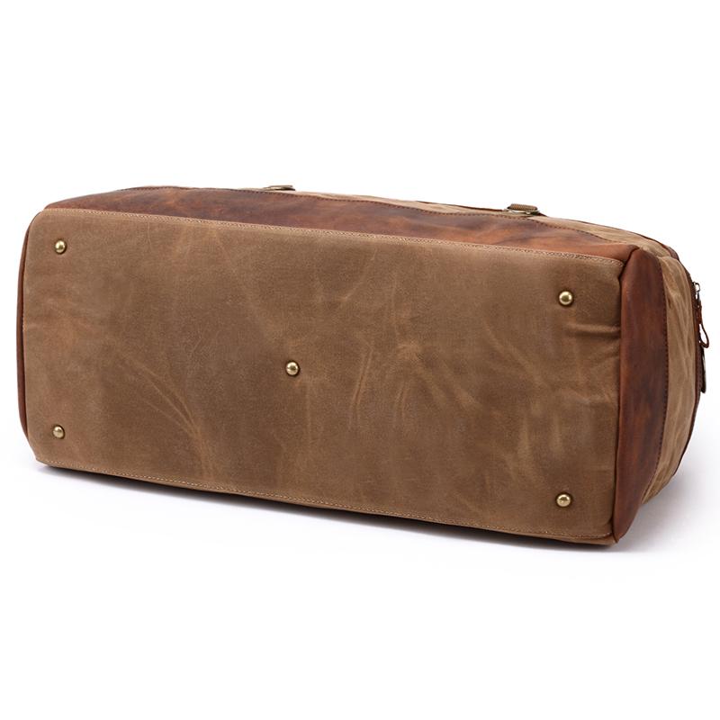 Men's Canvas Duffle Bag: Explore Your World with Style - HUNTING CASE