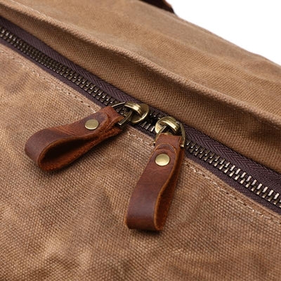 Men's Canvas Duffle Bag: Explore Your World with Style - HUNTING CASE