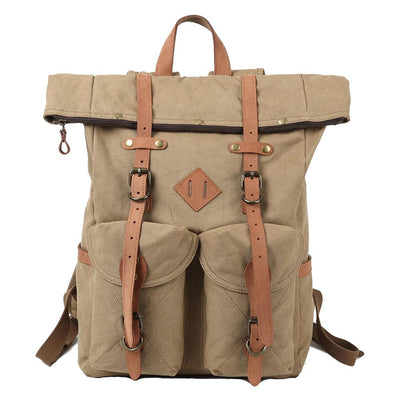 Canvas Laptop Backpack | SVALBARD - HUNTING CASE