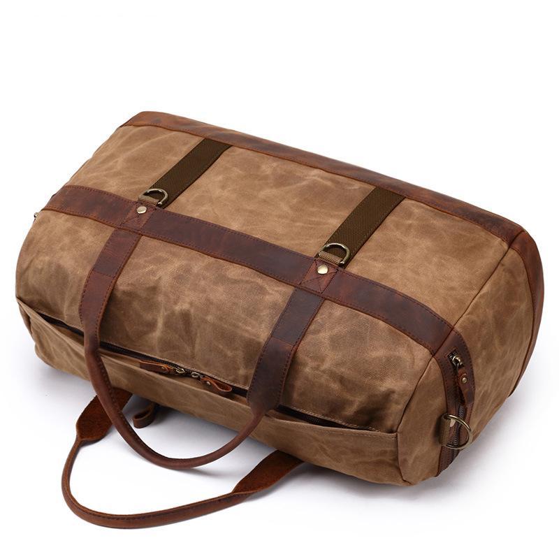 Men's Canvas Duffle Bag: Explore Your World with Style - HUNTING CASE