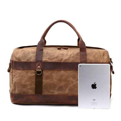 Men's Canvas Duffle Bag: Explore Your World with Style - HUNTING CASE