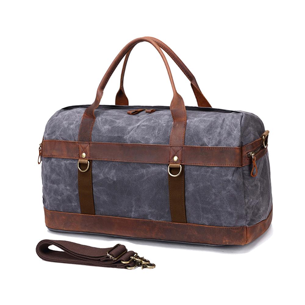 Men's Canvas Duffle Bag: Explore Your World with Style - HUNTING CASE