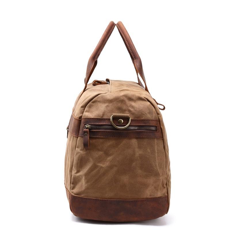 Men's Canvas Duffle Bag: Explore Your World with Style - HUNTING CASE