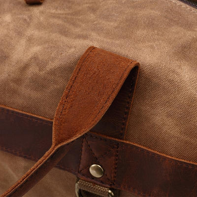 Men's Canvas Duffle Bag: Explore Your World with Style - HUNTING CASE