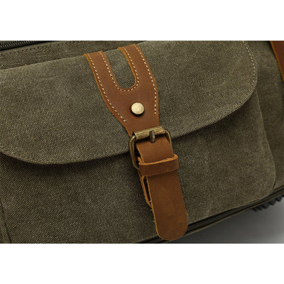 Vintage Compact Duffle Bag: Stylish & Functional Travel Companion - HUNTING CASE