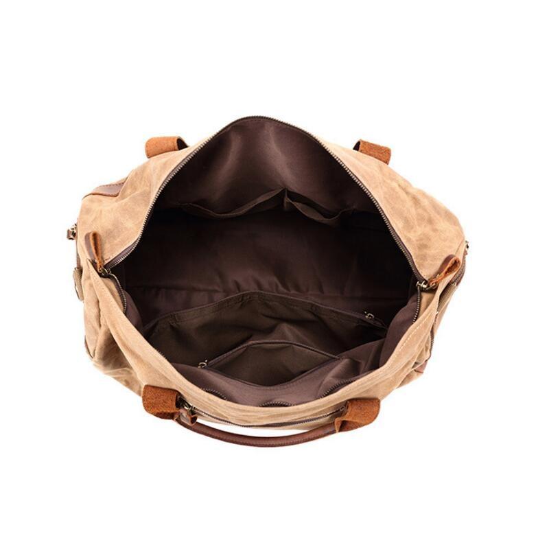 Men's Canvas Duffle Bag: Explore Your World with Style - HUNTING CASE