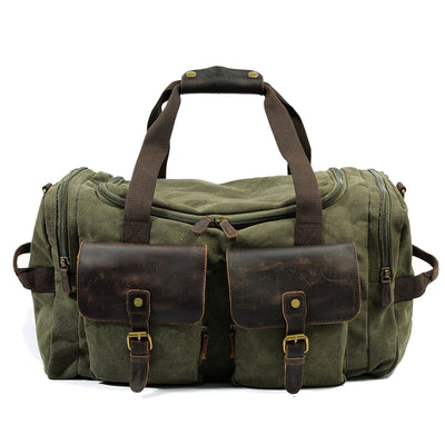 Vintage Weekender Duffle Bag Functional & Lightweight - HUNTING CASE