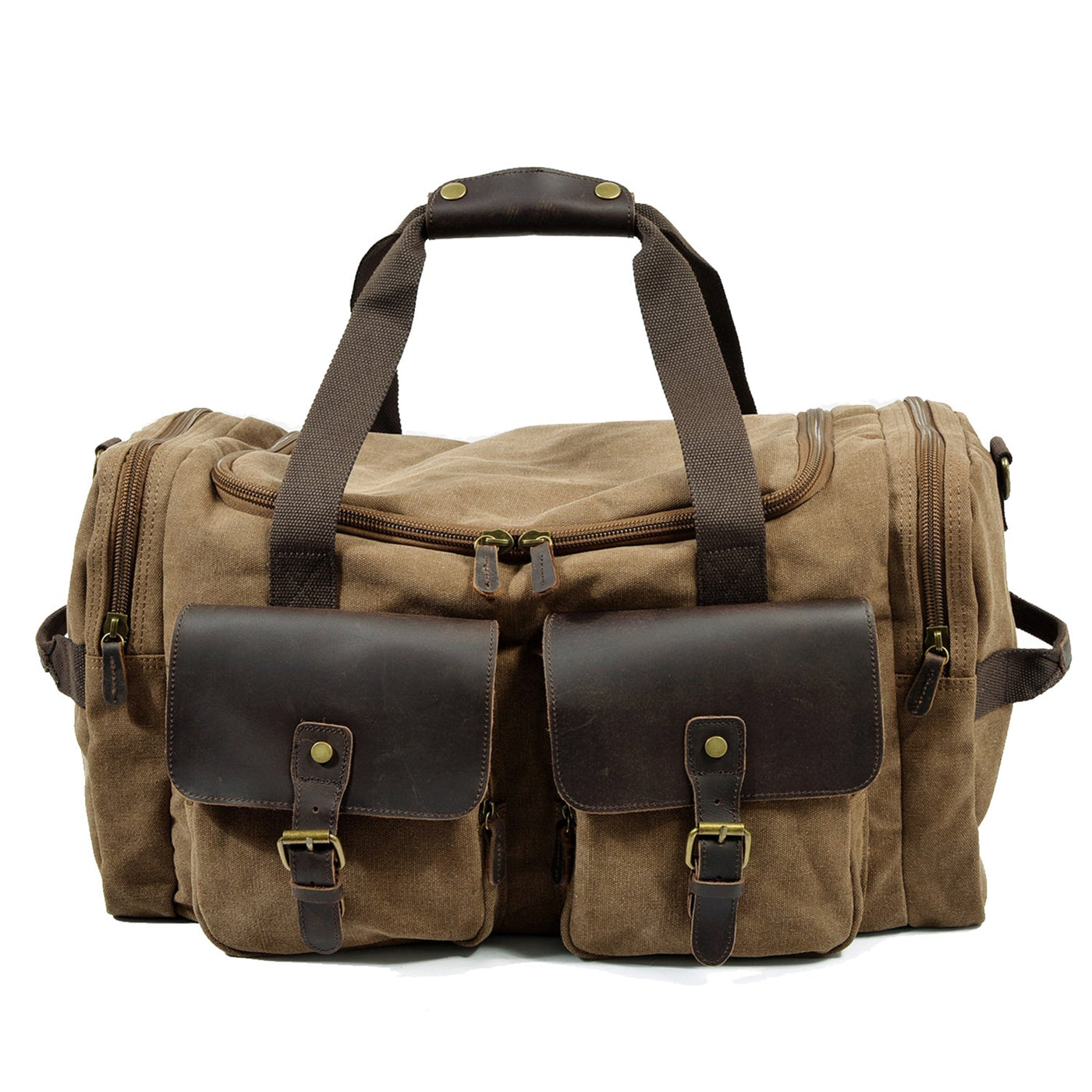 Vintage Weekender Duffle Bag Functional & Lightweight - HUNTING CASE