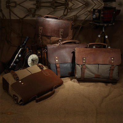 Stylish Laptop Shoulder Bag for Professionals - HUNTING CASE