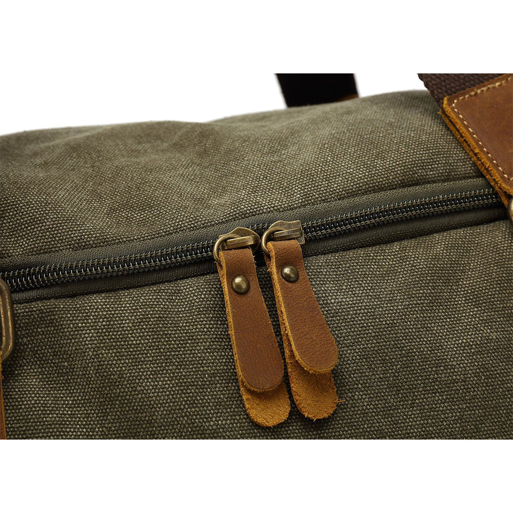 Vintage Compact Duffle Bag: Stylish & Functional Travel Companion - HUNTING CASE