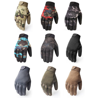 Camouflage gloves for tactical sports