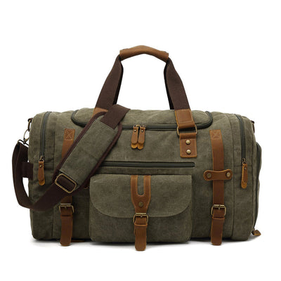 Vintage Compact Duffle Bag: Stylish & Functional Travel Companion - HUNTING CASE