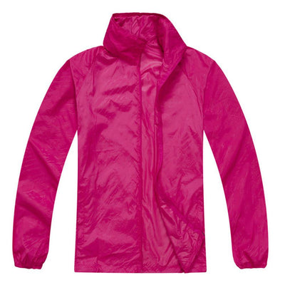 Outdoor Unisex Cycling Running Waterproof Windproof Jacket Rain Coat