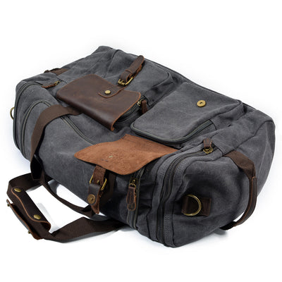 Vintage Weekender Duffle Bag Functional & Lightweight - HUNTING CASE