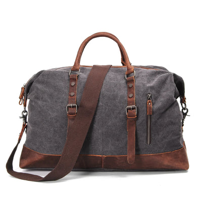 Timeless Vintage Travel Duffle Bag | 50L Weekend & Sports Bag - HUNTING CASE