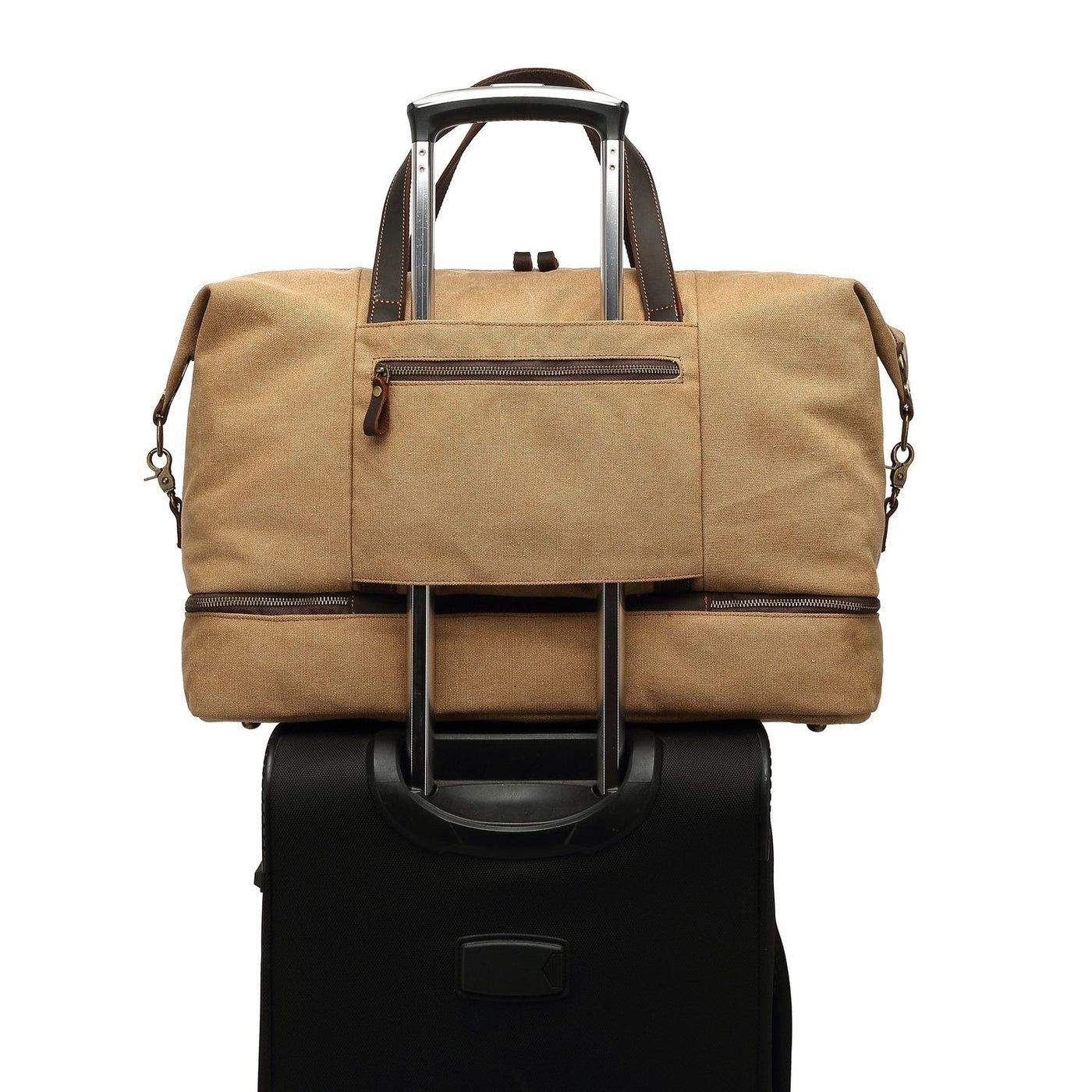 Vintage Canvas Duffle Bag: Stylish & Functional Travel Companion - HUNTING CASE