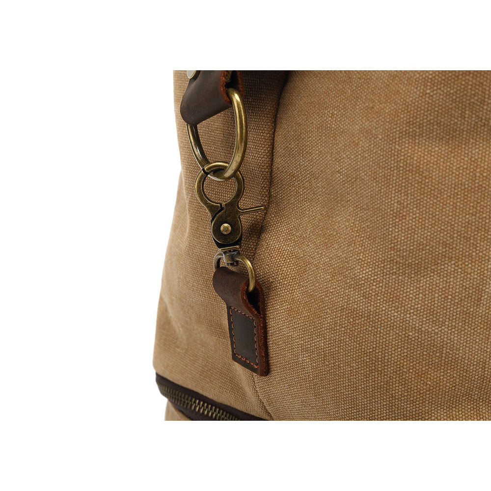 Vintage Canvas Duffle Bag: Stylish & Functional Travel Companion - HUNTING CASE