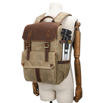 Compact Camera Backpack for Travel with Multiple Compartments - HUNTING CASE