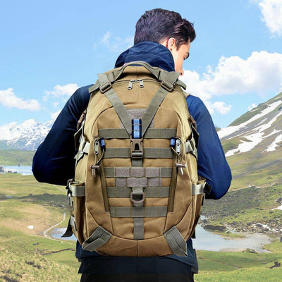 40-Liter Military Tactical Backpack for Camping