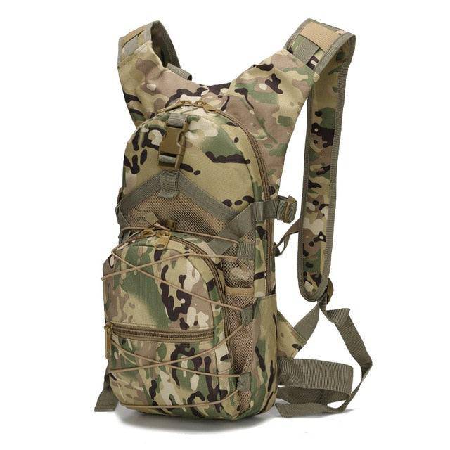 Tactical Backpack with Rain Cover for Hiking in All Conditions