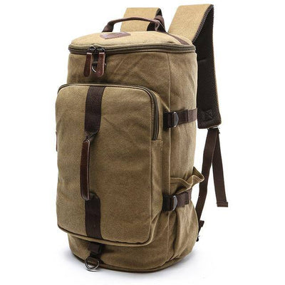 Stylish canvas backpack for outdoor adventures