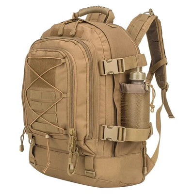 Spacious military-grade backpack