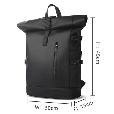 Roll-Top Waterproof Backpack