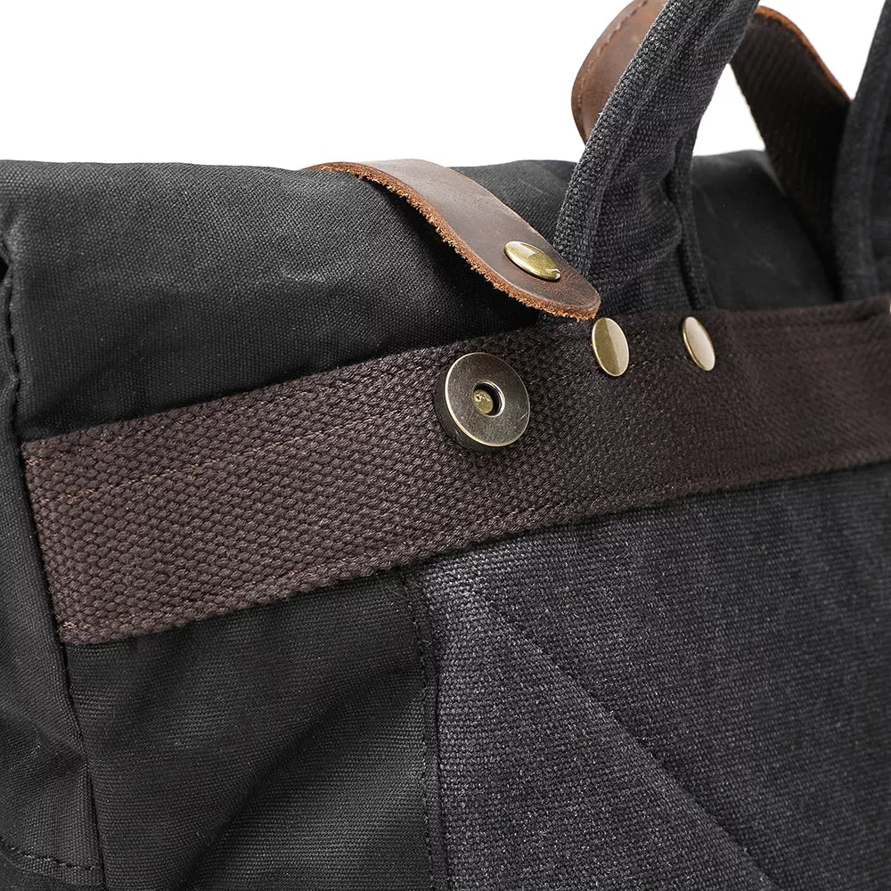 Canvas Rucksack Backpack | OSLO - HUNTING CASE