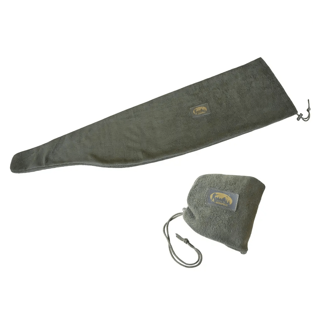 Fleece Cover for Weapons Khaki Rifle Hunting Case - Hunter Ammo ...