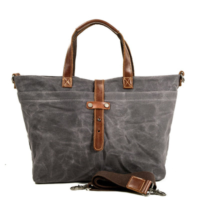 Shoulder Tote Bags with Zipper Handcrafted - HUNTING CASE