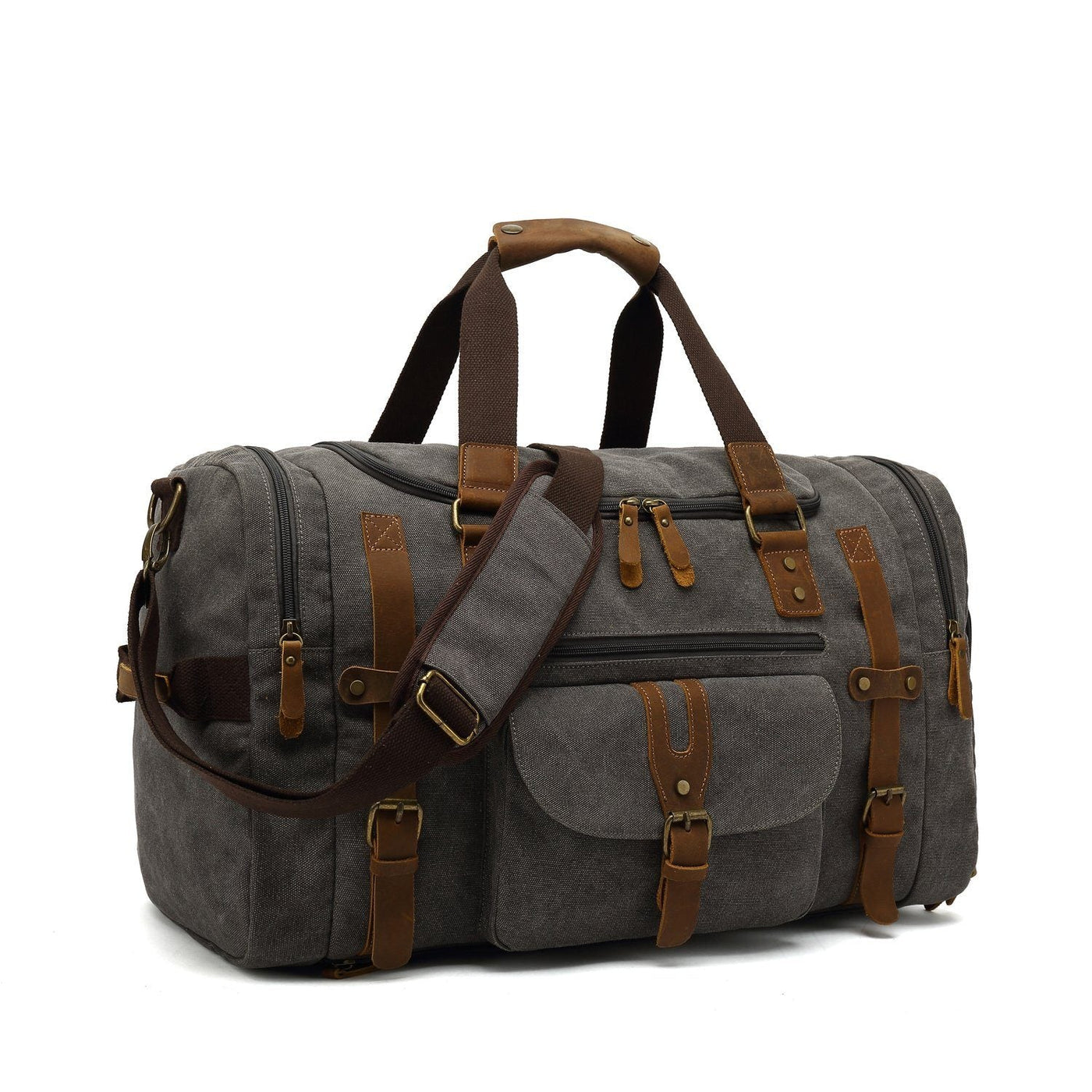 Vintage Compact Duffle Bag: Stylish & Functional Travel Companion - HUNTING CASE