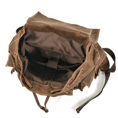 Canvas Drawstring Rucksack | TALLINN - HUNTING CASE