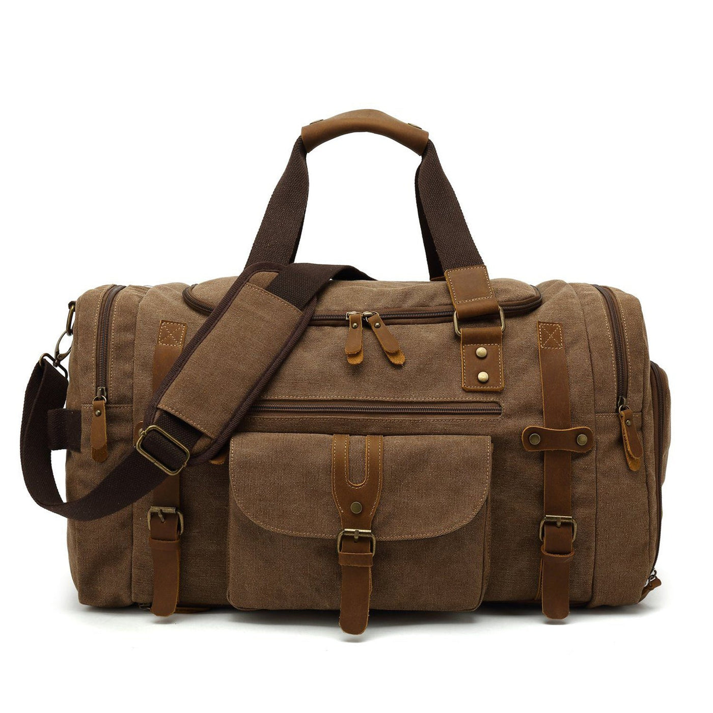 Vintage Compact Duffle Bag: Stylish & Functional Travel Companion - HUNTING CASE