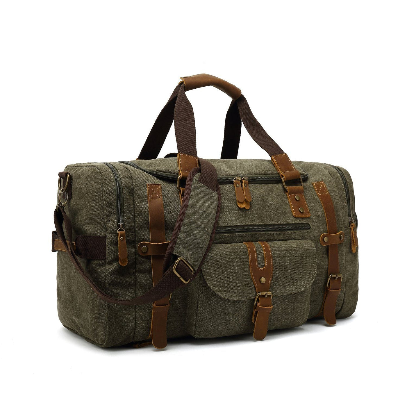 Vintage Compact Duffle Bag: Stylish & Functional Travel Companion - HUNTING CASE