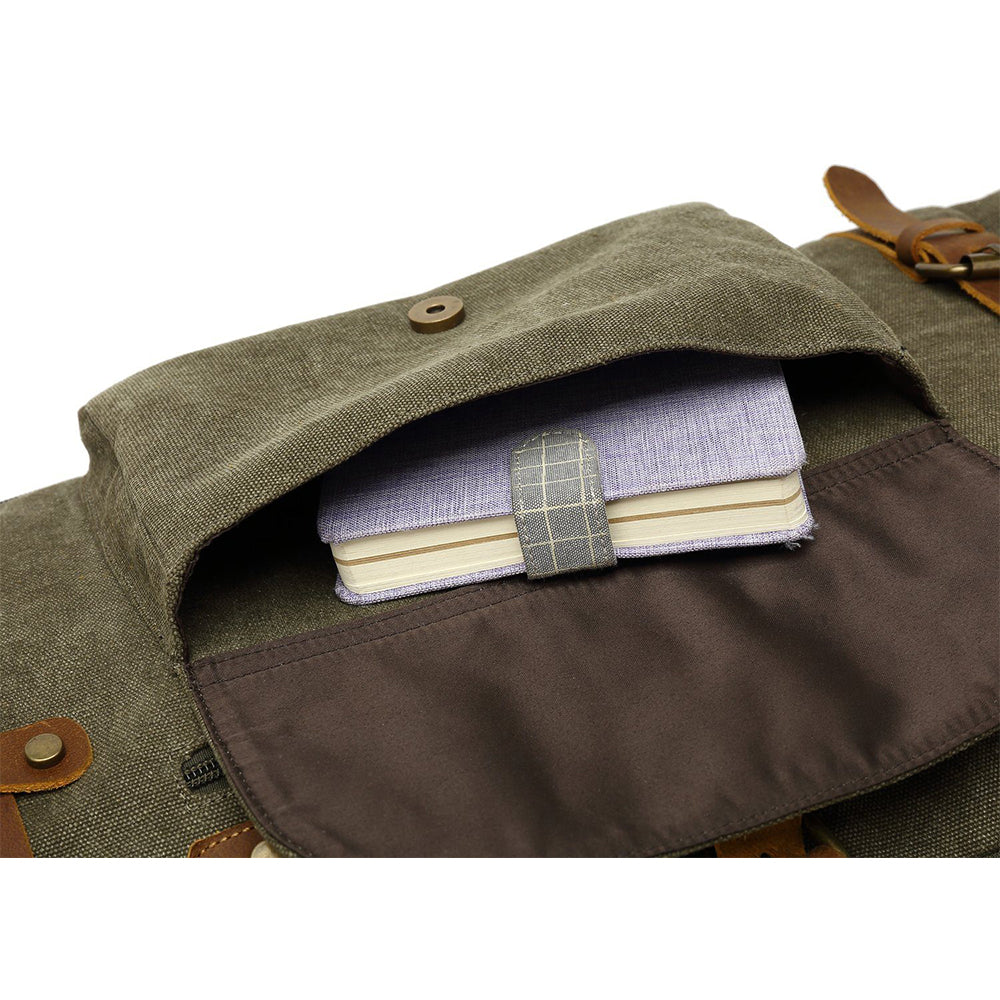 Vintage Compact Duffle Bag: Stylish & Functional Travel Companion - HUNTING CASE