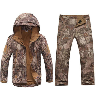 Best TAD Gear softshell jacket for hunting with fleece lining