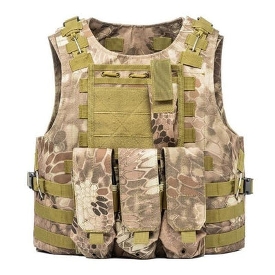 Tactical Combat Vest for Military and Outdoor Enthusiasts - HUNTING CASE