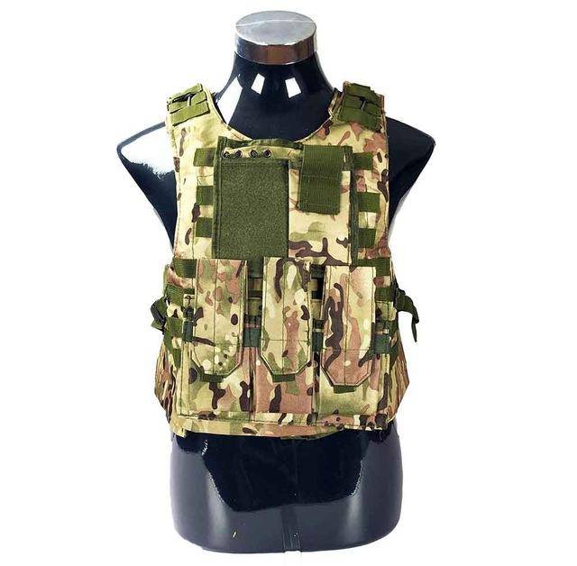 Tactical Combat Vest for Military and Outdoor Enthusiasts - HUNTING CASE