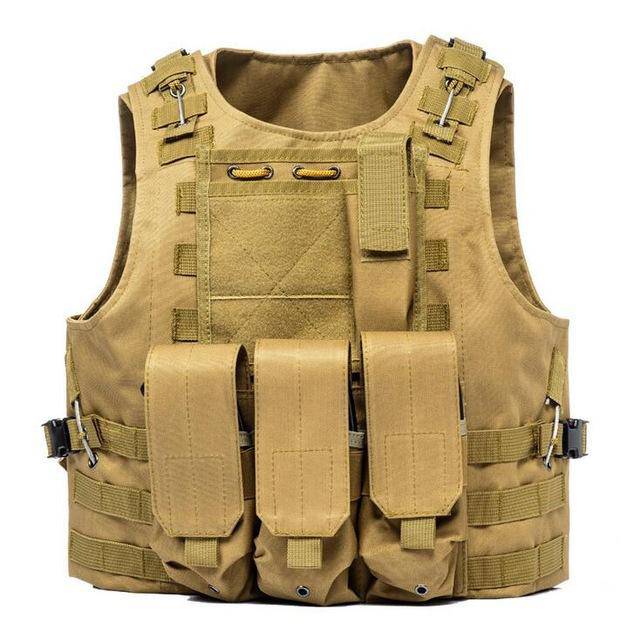 Tactical Combat Vest for Military and Outdoor Enthusiasts - HUNTING CASE