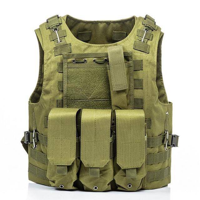 Tactical Combat Vest for Military and Outdoor Enthusiasts - HUNTING CASE