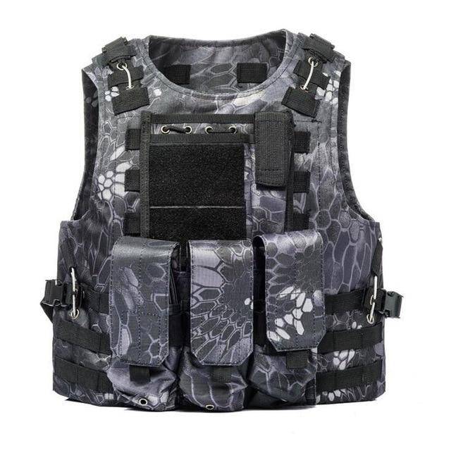 Tactical Combat Vest for Military and Outdoor Enthusiasts - HUNTING CASE