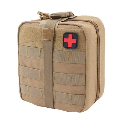 Compact medical pouch for tactical use and organized first aid