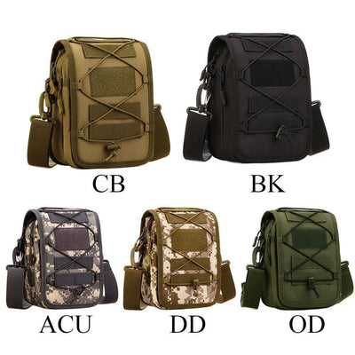 Tactical military messenger bag for outdoor adventures and missions