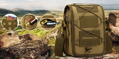 Best-rated messenger bag with durable construction for military use