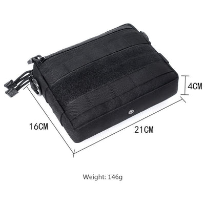 Efficient solution for tactical and outdoor use with a multi-purpose pouch