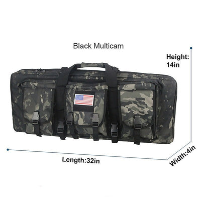 Waterproof padded long rifle case suitable for hunting, designed for American Classic tactical guns