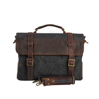 Handmade Vintage Messenger Bags for Work - HUNTING CASE