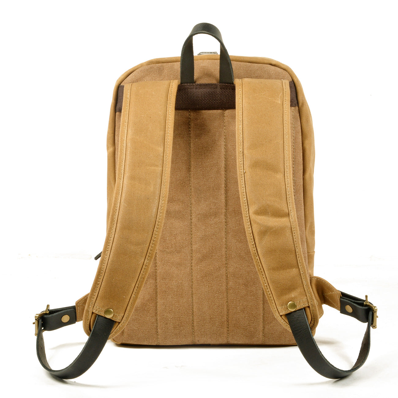 Classic Canvas Backpack with Adjustable Straps and Front Pocket - HUNTING CASE