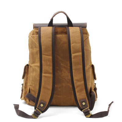 Waxed Canvas Backpack | LATVIA - HUNTING CASE